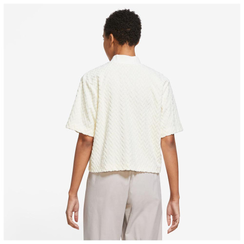 Nike Γυναικεία κοντομάνικη μπλούζα Sportswear Everyday Modern Jacquard Boxy Top